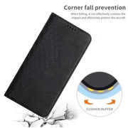 For Google Pixel 6 Pro Skin Feel Magnetic Leather Phone Case(Black)