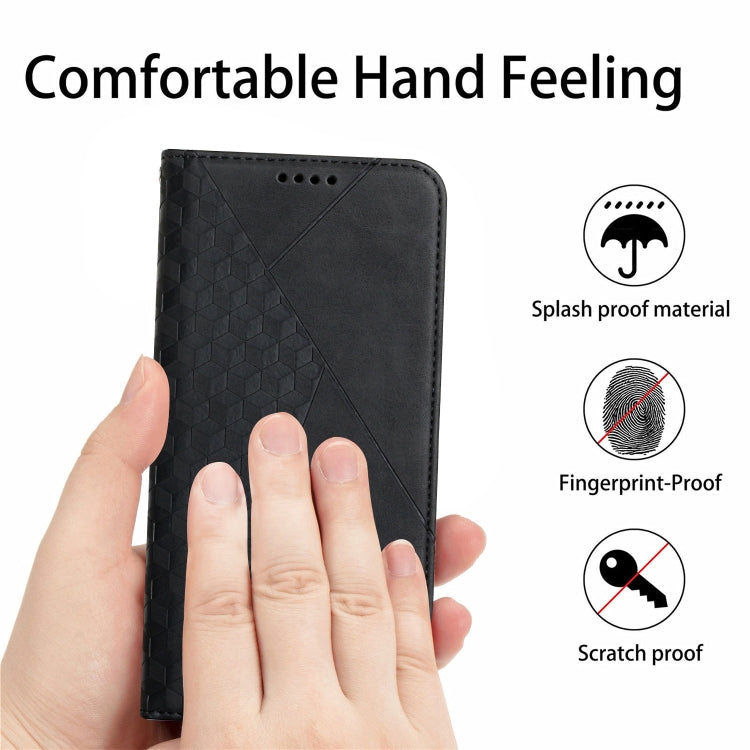 For Google Pixel 6 Pro Skin Feel Magnetic Leather Phone Case(Black)