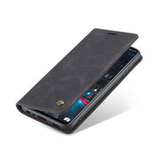 For Samsung Galaxy A33 5G CaseMe 013 Multifunctional Horizontal Flip Leather Phone Case(Black)