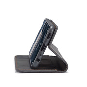 For Samsung Galaxy A33 5G CaseMe 013 Multifunctional Horizontal Flip Leather Phone Case(Black)