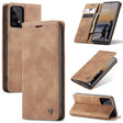 For Samsung Galaxy A33 5G CaseMe 013 Multifunctional Horizontal Flip Leather Phone Case(Brown) - Galaxy Phone Cases by CaseMe | Online Shopping South Africa | PMC TechLife | Buy Now Pay Later Mobicred