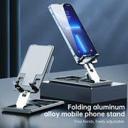 R-JUST HZ16 Slim Phone Desktop Holder(Rose Gold + Mirror Noodle)