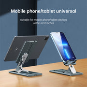 R-JUST HZ16 Slim Phone Desktop Holder(Rose Gold + Mirror Noodle)
