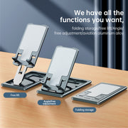 R-JUST HZ16 Slim Phone Desktop Holder(Rose Gold + Mirror Noodle)