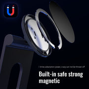 R-JUST SJ18 Square Desktop Magnetic Holder(Silver)