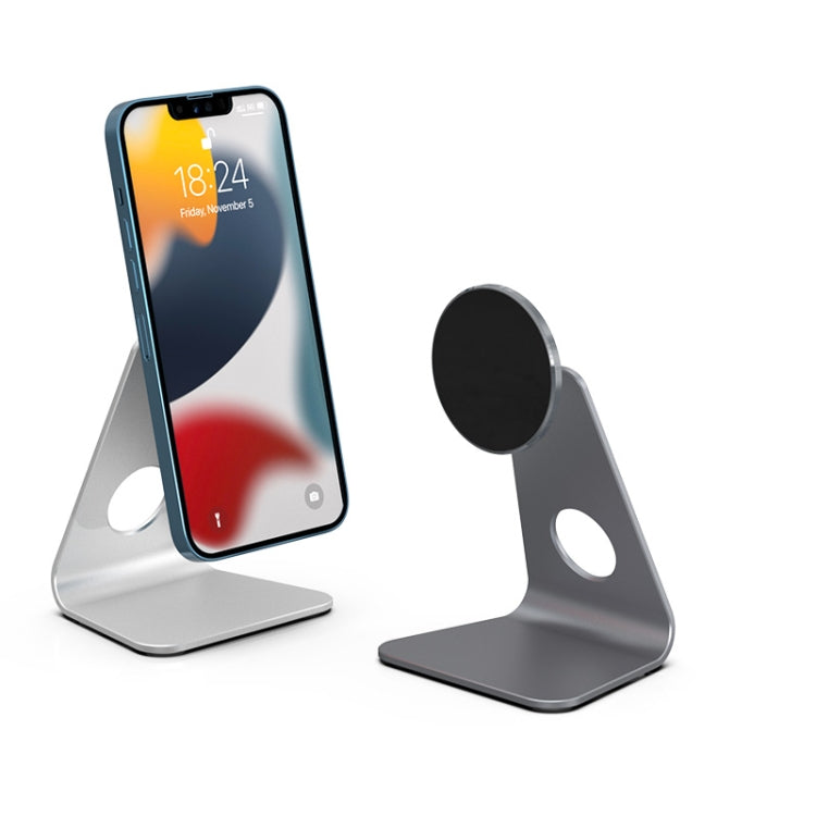 R-JUST SJ19 Round Desktop Magnetic Holder(Grey)