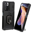 For Xiaomi Redmi Note 11 Pro 5G / 4G International Version Sliding Camera Cover Design PC + TPU Shockproof Phone Case(Black) - free shipping - PMC TechLife - Order now!