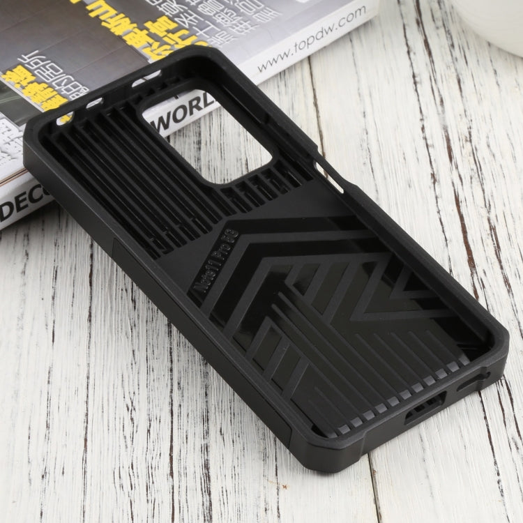 For Xiaomi Redmi Note 11 Pro 5G / 4G International Version Sliding Camera Cover Design PC + TPU Shockproof Phone Case(Black)