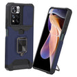 For Xiaomi Redmi Note 11 Pro 5G / 4G International Version Sliding Camera Cover Design PC + TPU Shockproof Phone Case(Blue) - Xiaomi Cases by PMC TechLife | Online Shopping South Africa | PMC TechLife | Buy Now Pay Later Mobicred