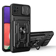 For Samsung Galaxy A22 5G Sliding Camshield Card Phone Case(Black) - free shipping - PMC TechLife - Order now!