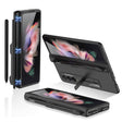 For Samsung Galaxy Z Fold3 5G GKK Magnetic Full Coverage Phone Flip Case with Pen Slot(Black) - free shipping - PMC TechLife - Order now!