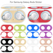 For Galaxy Buds Wireless Bluetooth Earphone Metal Protective Sticker(Rose Gold)