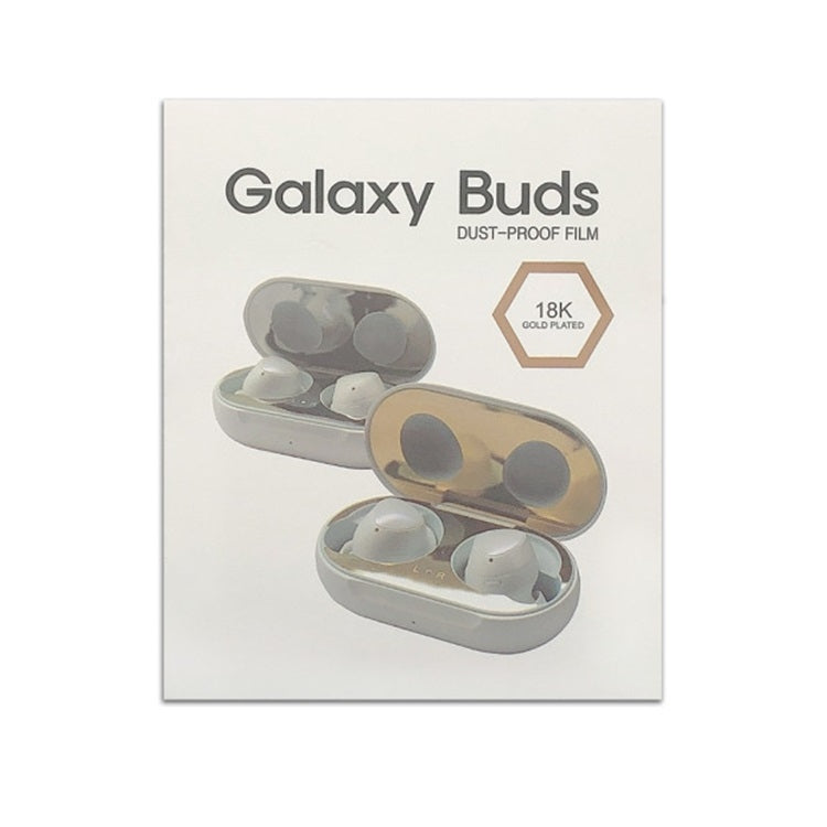 For Galaxy Buds Wireless Bluetooth Earphone Metal Protective Sticker(Blue)