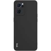 For OPPO Reno7 5G imak UC-4 Series Straight Edge TPU Soft Protective Case(Black)