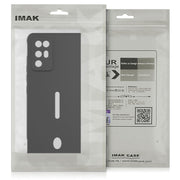 For OPPO Reno7 5G imak UC-4 Series Straight Edge TPU Soft Protective Case(Black)