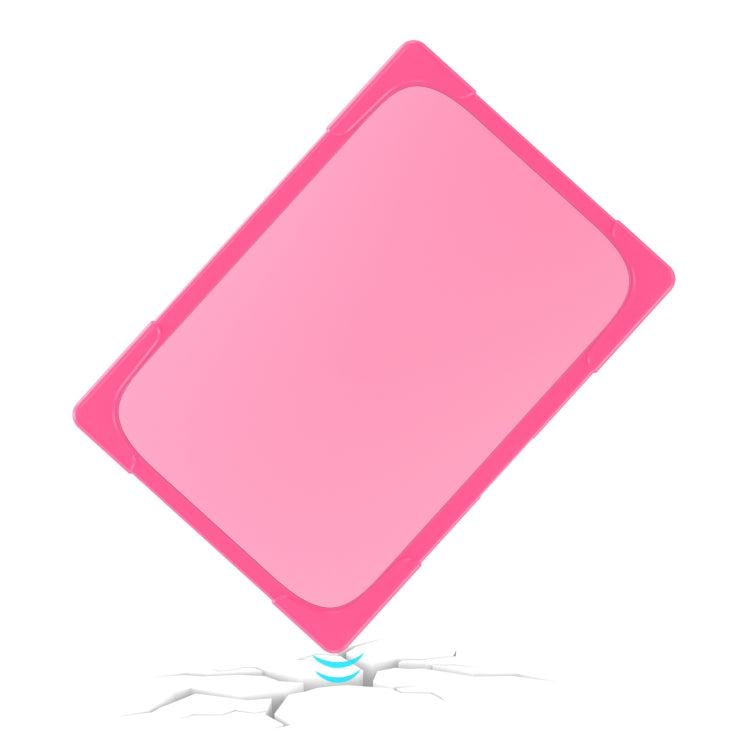 TPU + PC Two Color Laptop Protective Case For MacBook Pro 14.2 inch A2442 2021(Rose Red)