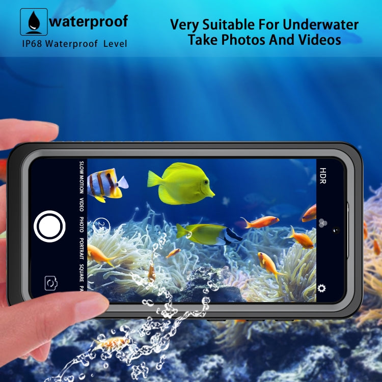 For Samsung Galaxy S21 FE 5G RedPepper Shockproof Water-resistant PC + TPU Phone Case(Black)