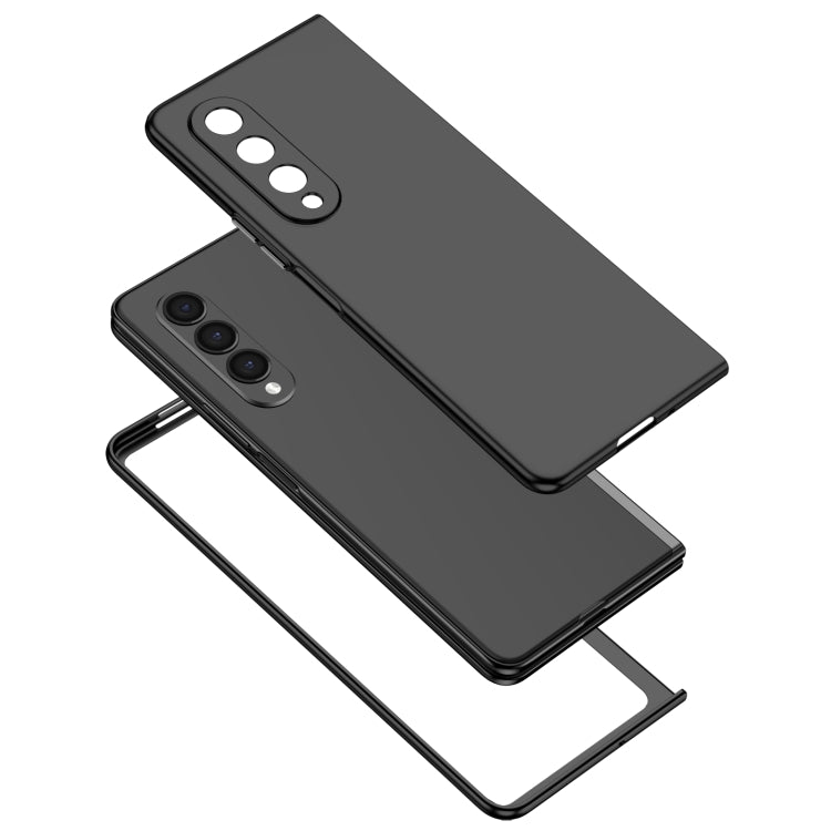 For Samsung Galaxy Z Fold3 5G Armor Foldable Phone Case(Black)