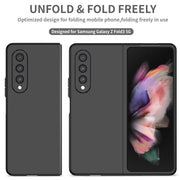 For Samsung Galaxy Z Fold3 5G Armor Foldable Phone Case(Black)