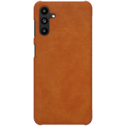 For Samsung Galaxy A13 5G NILLKIN QIN Series Crazy Horse Texture Leather Phone Case(Brown)