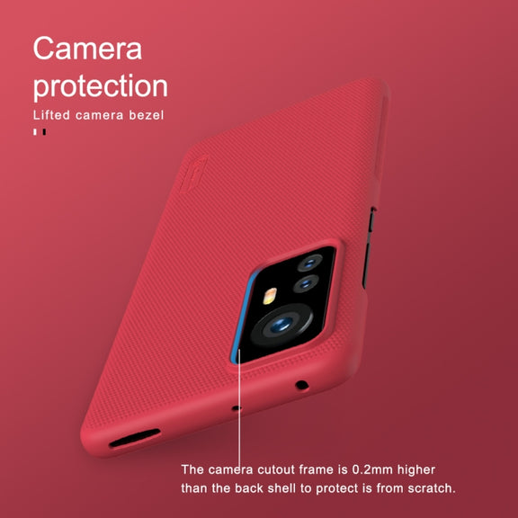For Xiaomi 12 / 12X NILLKIN Frosted PC Phone Case(Black)