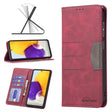 For Samsung Galaxy A73 5G Magnetic Splicing Leather Phone Case(Red) - free shipping - PMC TechLife - Order now!