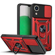For Samsung Galaxy A03 Core Sliding Camera Cover Design TPU+PC Phone Case(Red) - Galaxy Phone Cases by PMC TechLife | Online Shopping South Africa | PMC TechLife