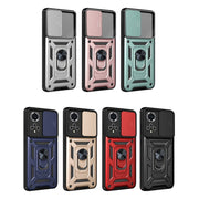 For Huawei nova 9 Sliding Camera Cover TPU+PC Phone Case(Black)