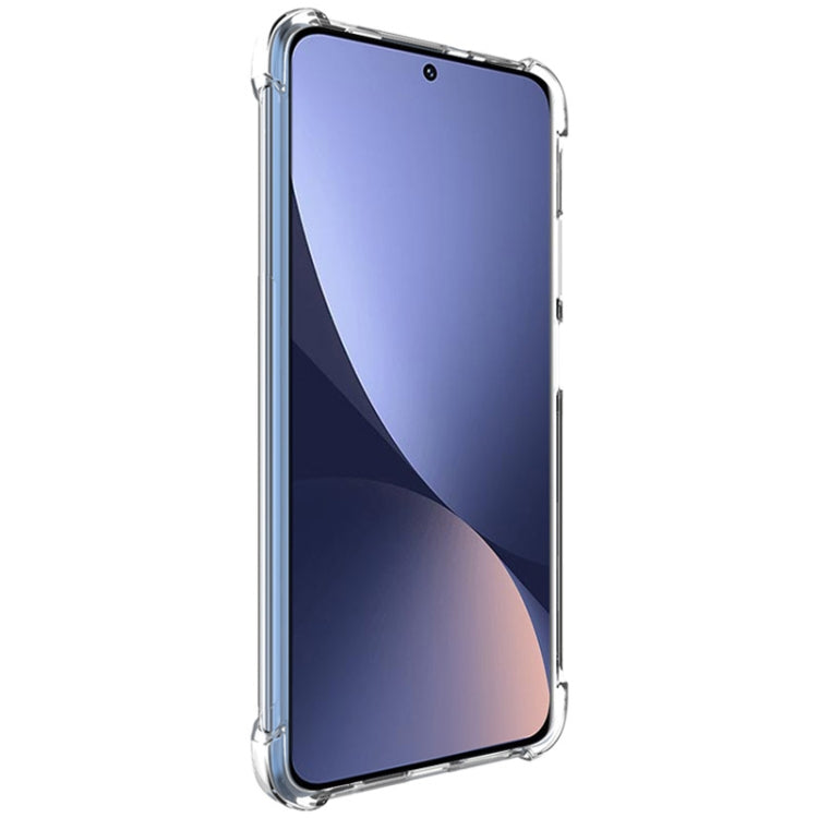 For Xiaomi 12 imak All-inclusive Shockproof Airbag TPU Case with Screen Protector(Transparent)