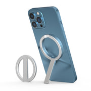 R-JUST SJ20 Magnetic Back Sticker Phone Holder for iPhone 14 & 13 & 12 Series(Silver)