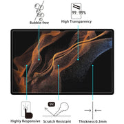 9H 2.5D Explosion-proof Tempered Tablet Glass Film For Samsung Galaxy Tab S8 Ultra / X900