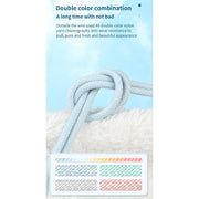 27W PD USB-C / Type-C to 8 Pin Fast Charging Braided Data Cable, Cable Length: 1m(Grey)