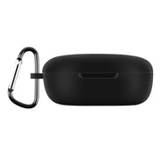 For Xiaomi Redmi Buds 4 Lite Silicone Earphone Protective Case with Hook (Black)