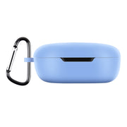 For Xiaomi Redmi Buds 4 Lite Silicone Earphone Protective Case with Hook (Sky Blue)