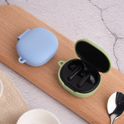 For Xiaomi Redmi Buds 4 Lite Silicone Earphone Protective Case with Hook (Matcha)