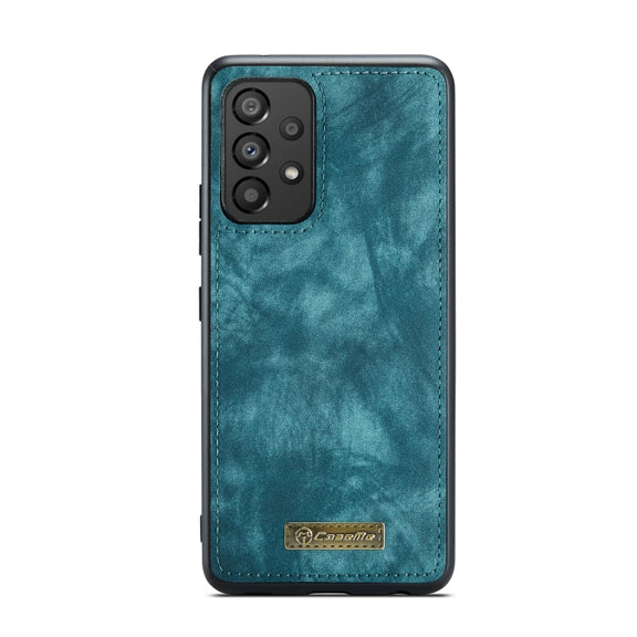 For Samsung Galaxy A53 5G CaseMe-008 Detachable Multifunctional Horizontal Flip Leather Case(Green)