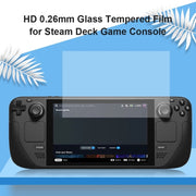 50 PCS 0.26mm 9H 2.5D Tempered Glass Film For Steam Deck Game Console
