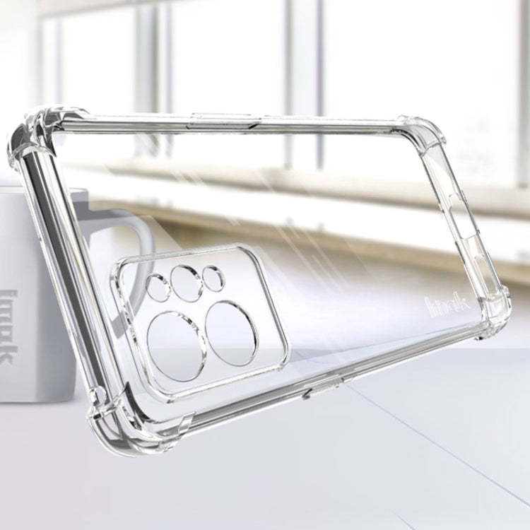 For OPPO Realme GT2 Pro imak All-inclusive Shockproof Airbag TPU Case with Screen Protector(Transparent)
