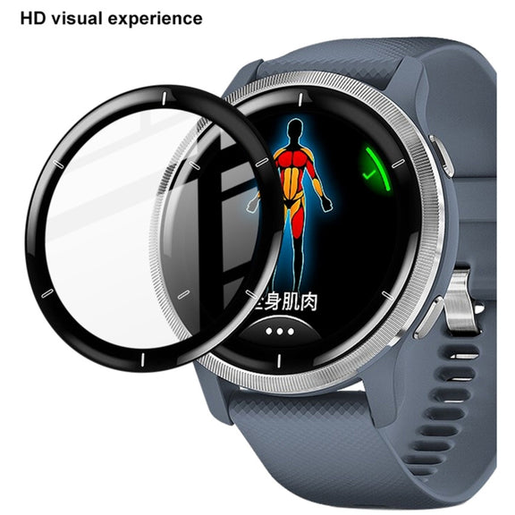 Compatible with Garmin Venu 2 IMAK HD High Transparent Wear-resistant Watch Screen Protective Film