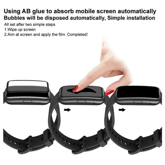 Compatible with Garmin Venu SQ IMAK HD High Transparent Wear-resistant Watch Screen Protective Film
