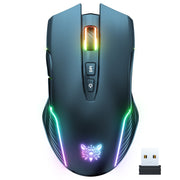 ONIKUMA CW905 2.4G RGB Lighting Wireless Mouse(Black)