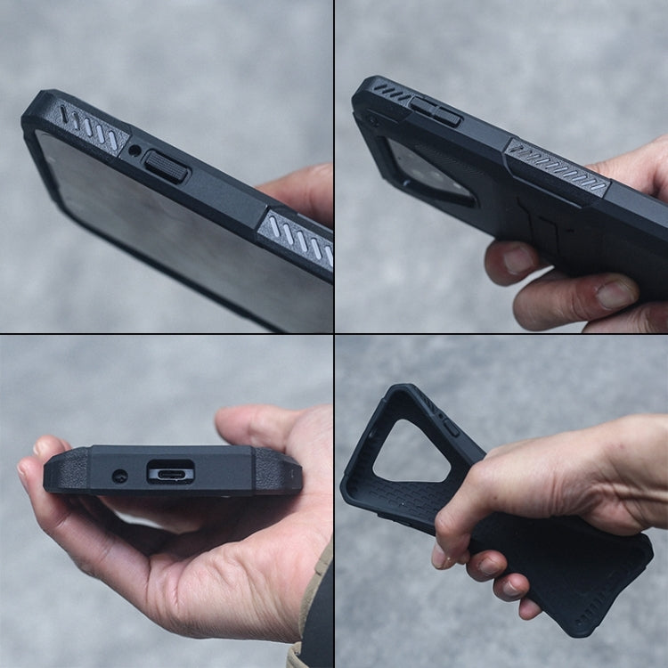For Xiaomi Black Shark 3 / 3S FATBEAR Armor Shockproof Cooling Phone Case(Black)