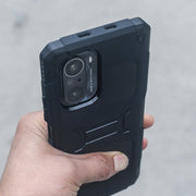 For Xiaomi Redmi K40 / K40 Pro / K40 Pro+ FATBEAR Armor Shockproof Cooling Phone Case(Black)