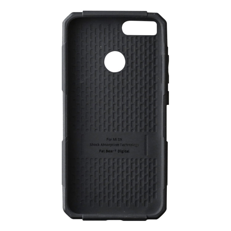For Xiaomi Mi 5X FATBEAR Armor Shockproof Cooling Phone Case(Black)