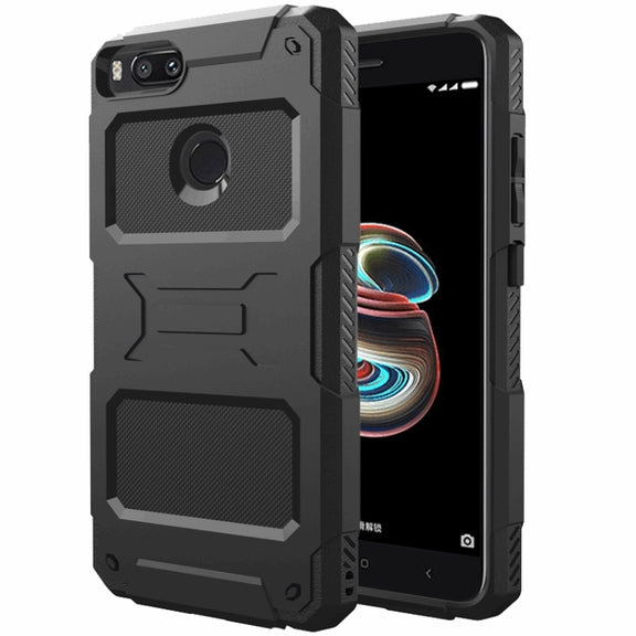 For Xiaomi Mi 5X FATBEAR Armor Shockproof Cooling Phone Case(Black)