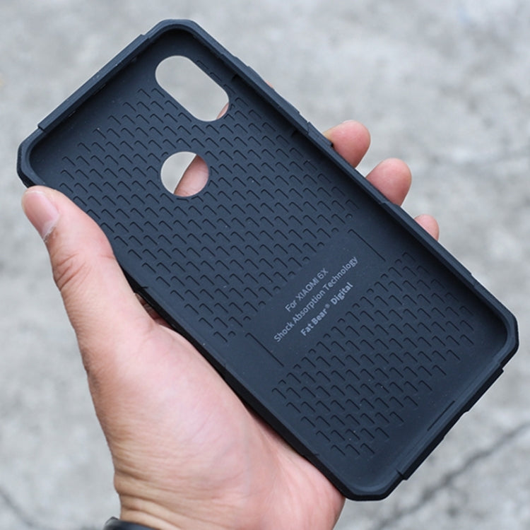 For Xiaomi Mi 6X FATBEAR Armor Shockproof Cooling Phone Case(Black)
