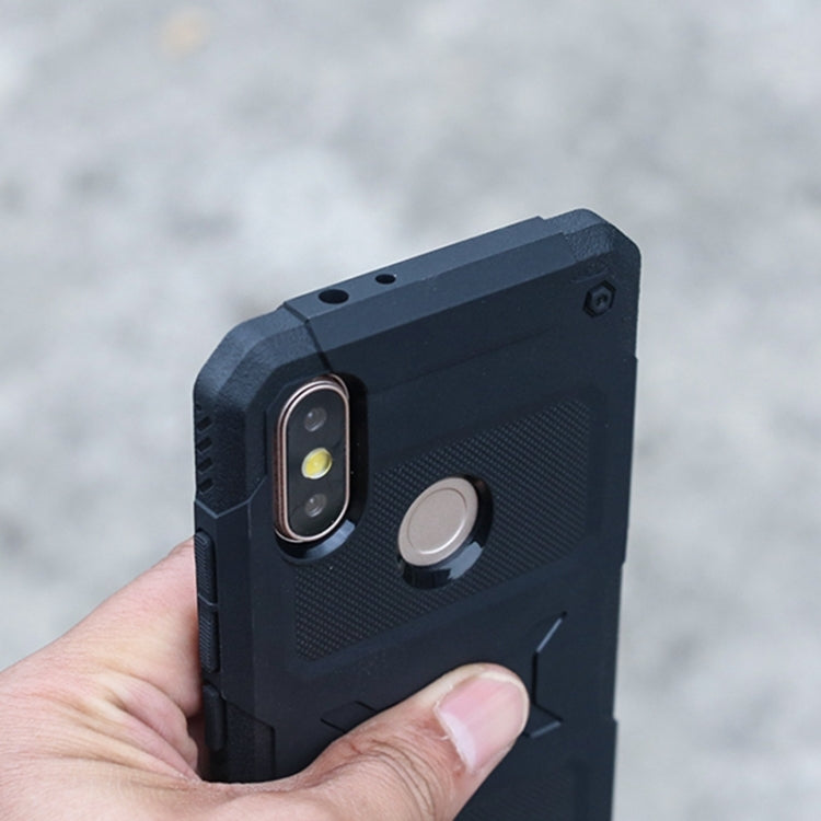 For Xiaomi Mi 6X FATBEAR Armor Shockproof Cooling Phone Case(Black)