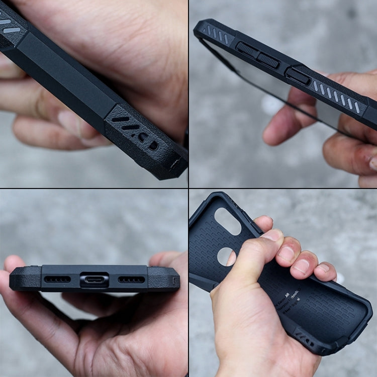 For Xiaomi Mi 8 SE FATBEAR Armor Shockproof Cooling Phone Case(Black)