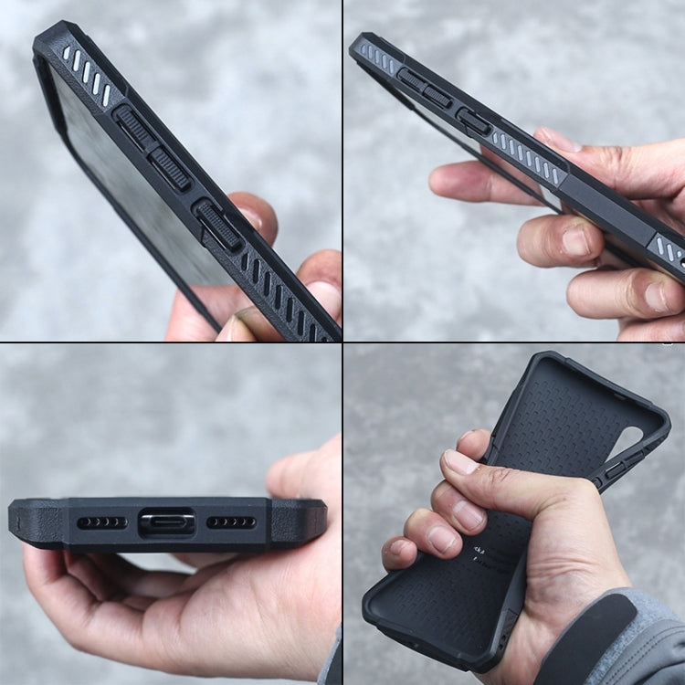 For Xiaomi Mi 9 Pro 5G FATBEAR Armor Shockproof Cooling Phone Case(Black)