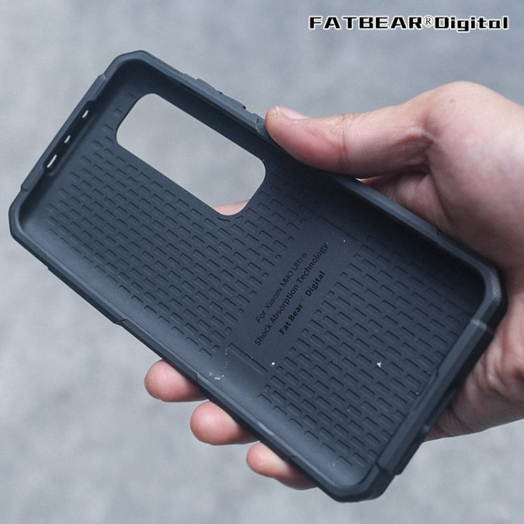For Xiaomi Mi 10 Ultra FATBEAR Armor Shockproof Cooling Phone Case(Black)